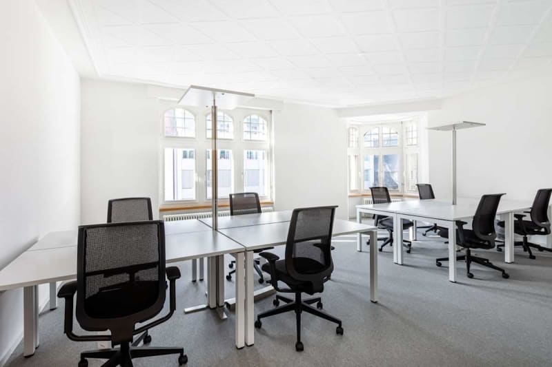 Private office inside a business center, Zurich