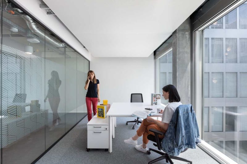 Private office inside a business center, Zurich