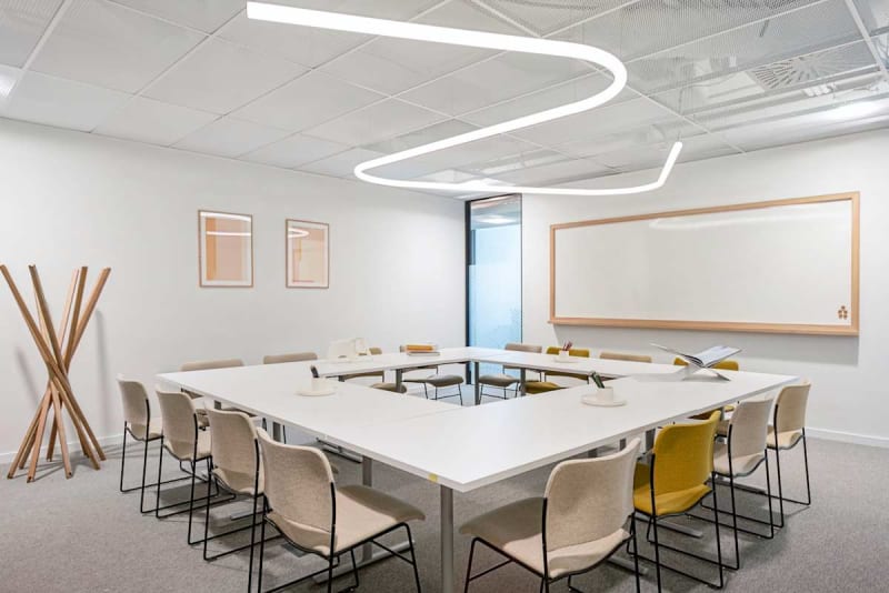 Meeting room at the La Marina coworking, Palma