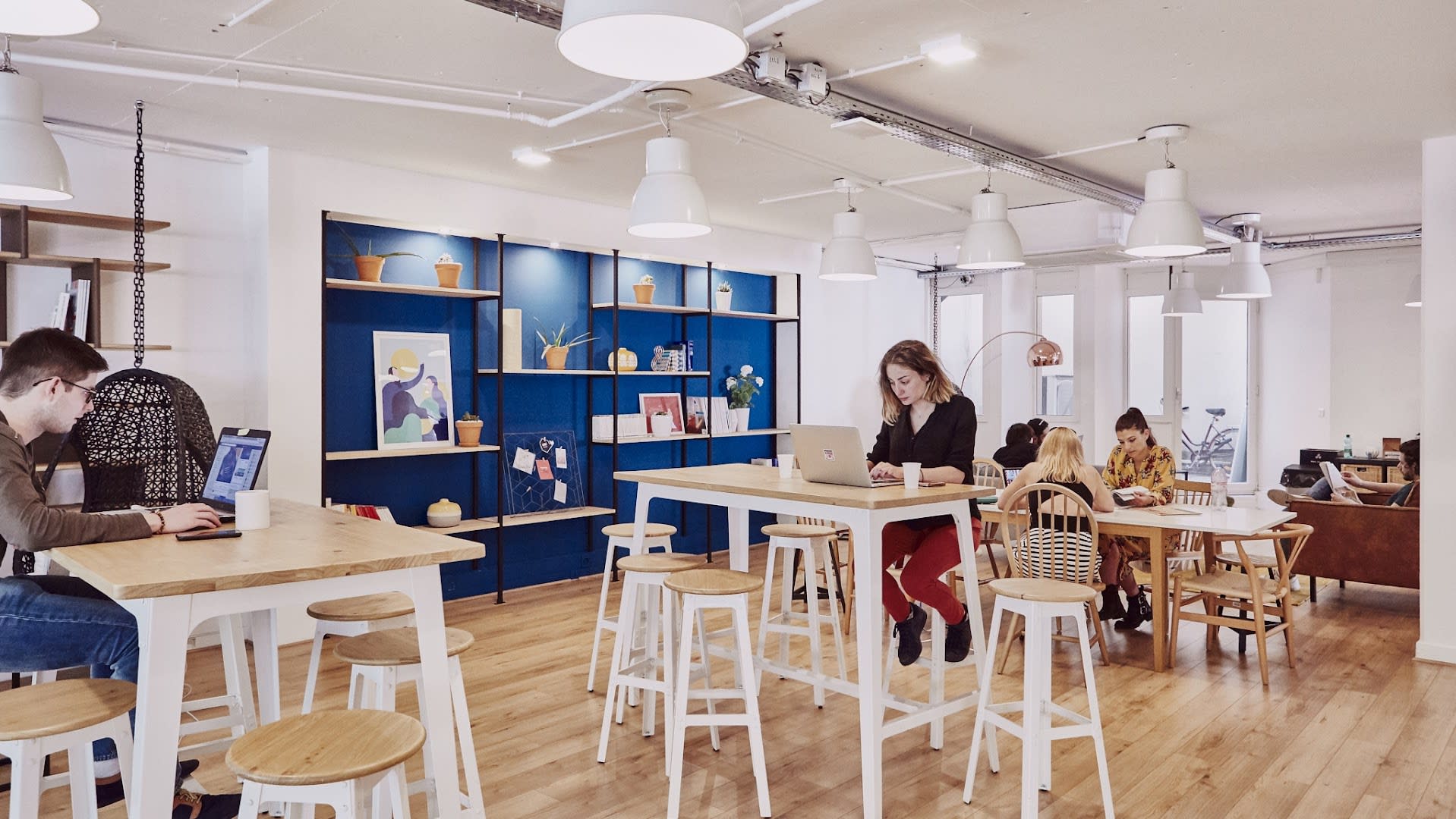 Espacio de coworking en Montsouris, Paris