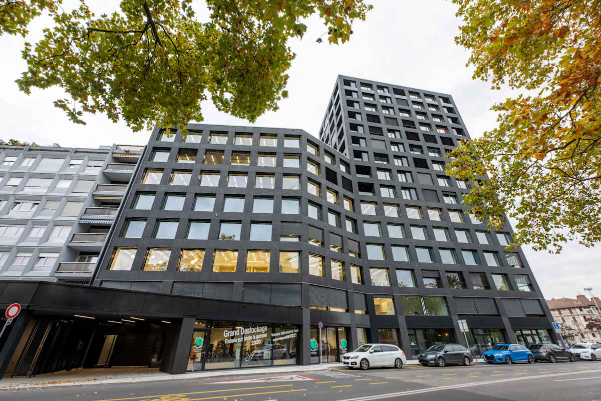 Edificio de oficinas, Charmilles, Ginebra