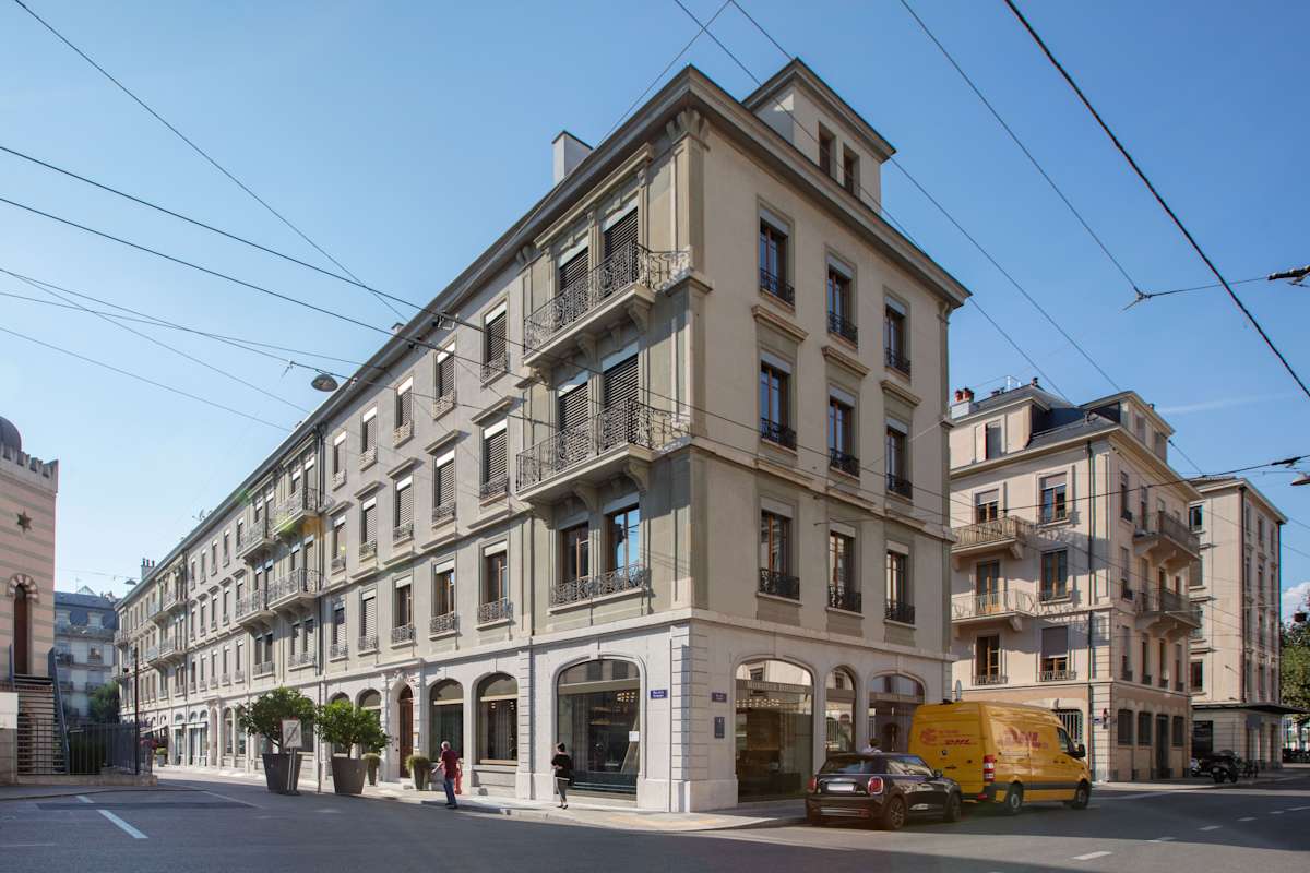 Edificio de oficinas, Plainpalais, Ginebra