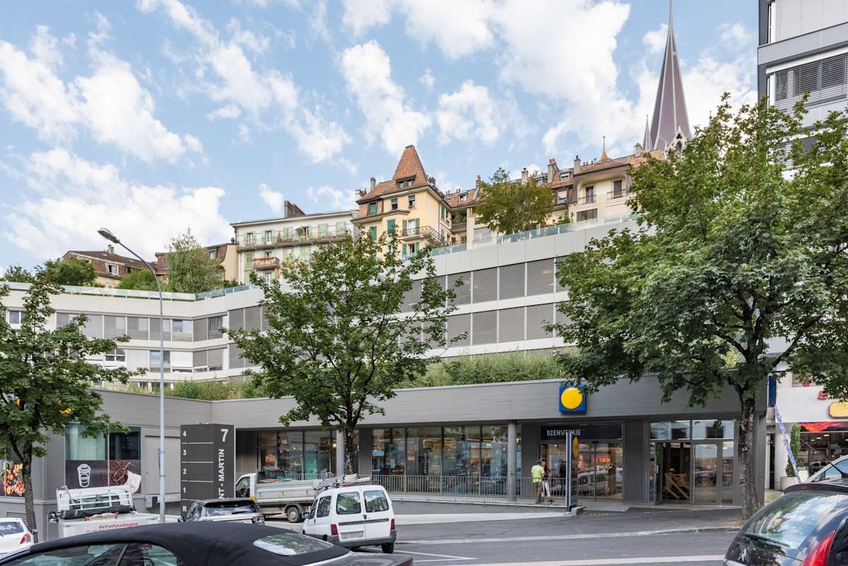 Edificio de oficinas, Bessières, Lausanne