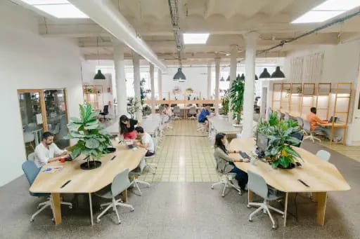 coworking open space calle bailen barcelona