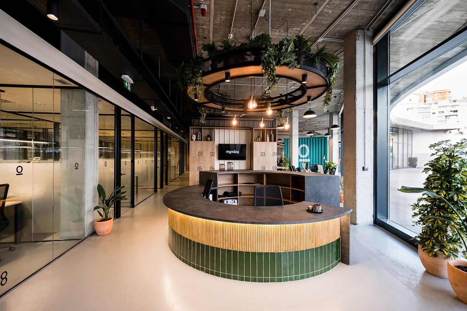 coworking malaga recepcion muelle uno - Puerto Málaga