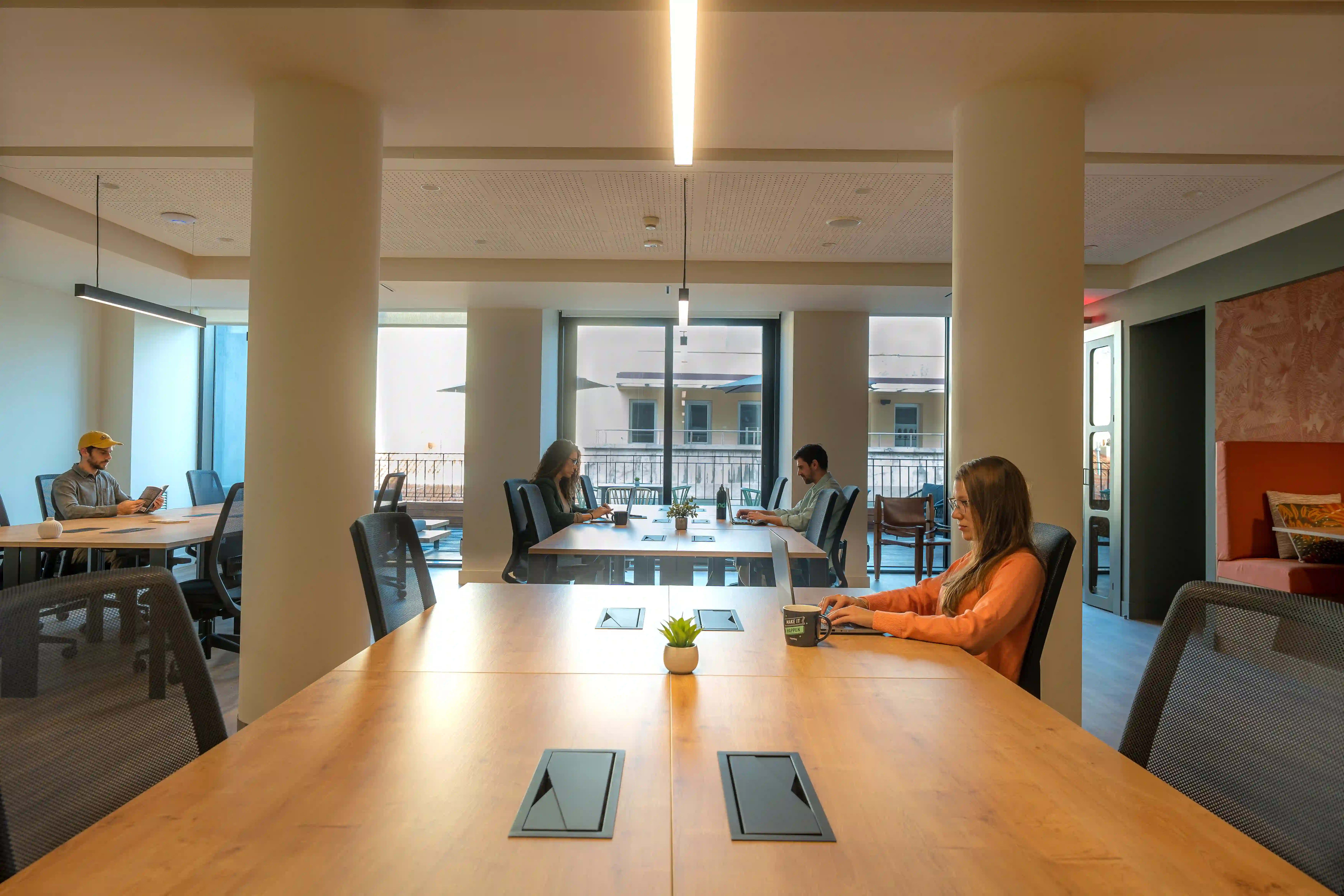 Espacio de trabajo flexible en Cibeles