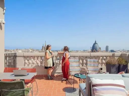 Furnished private office Eixample Portal Del Angel Barcelona