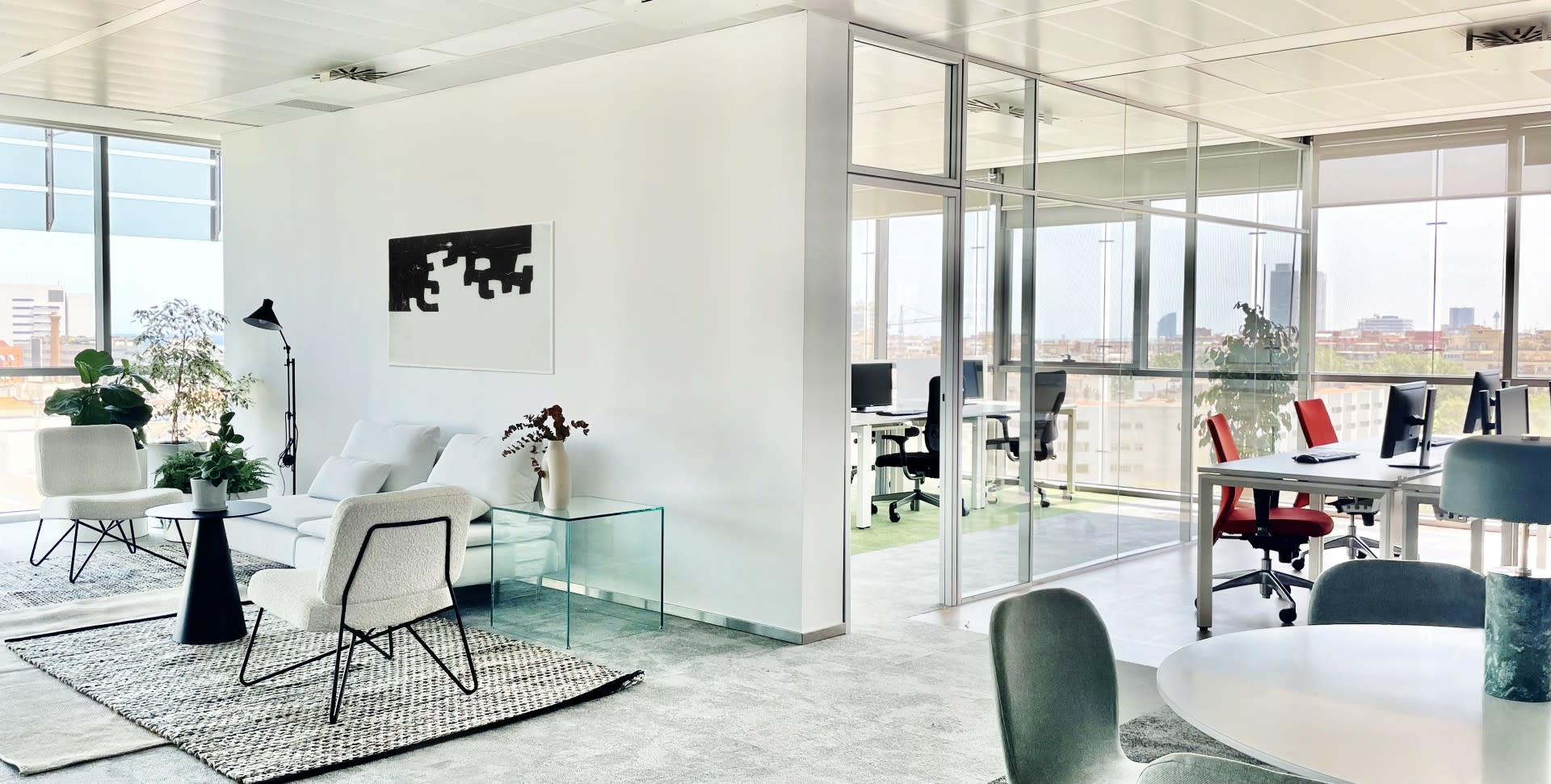 Coworking proche du centre à Poblenou Selva De Mar