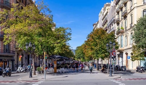 Disponibilité immédiate coworking Eixample Rambla Catalunya Barcelone