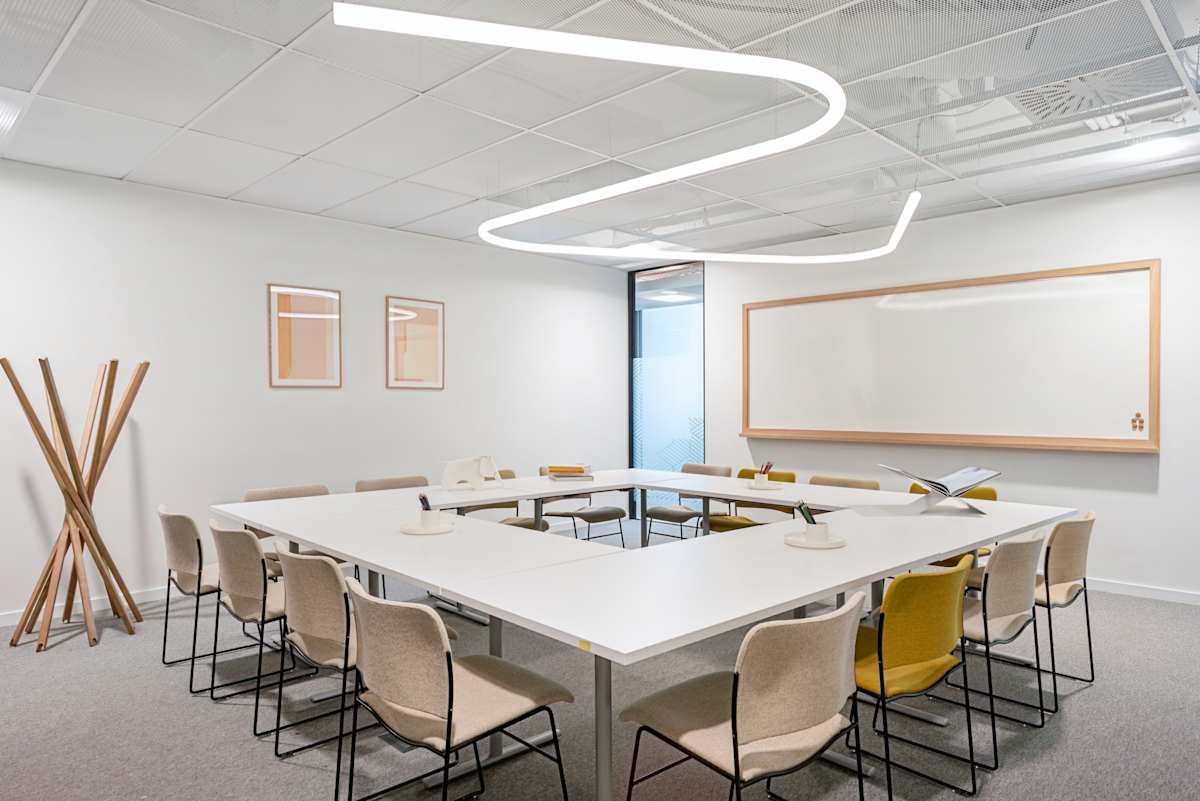 Sala de reuniones del coworking en La Marina, Palma