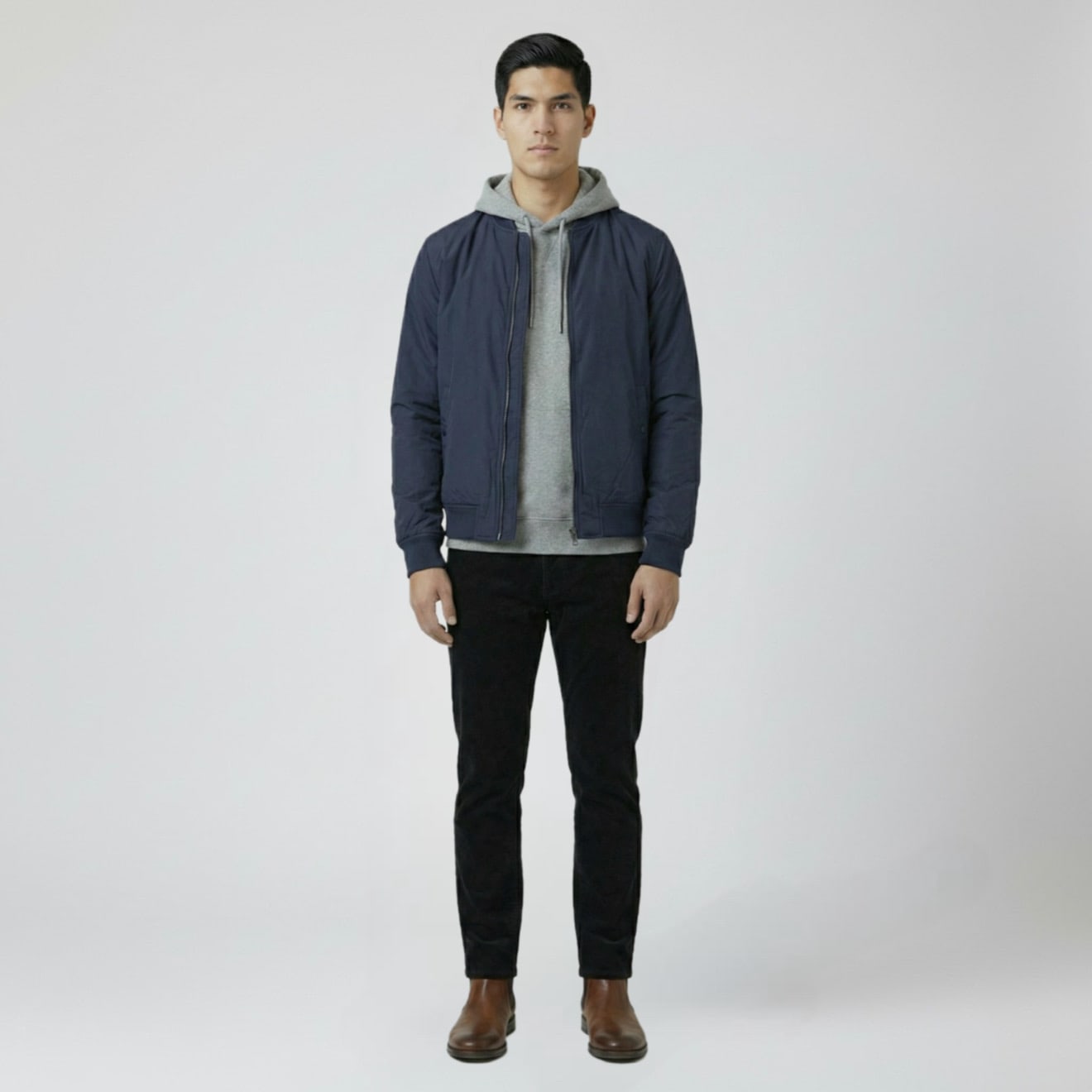 Sudadera de Felpa con Ajuste Relajado