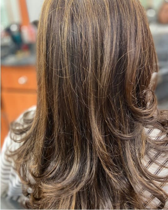 Long Hair Cut