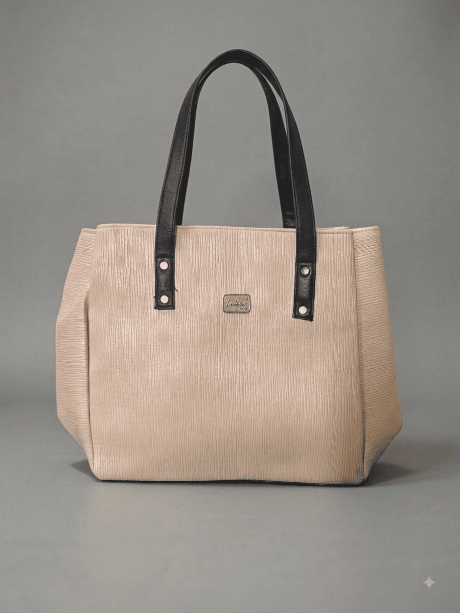 White office bag
