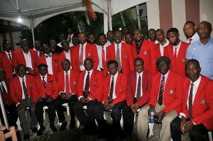 Evening reunion photo