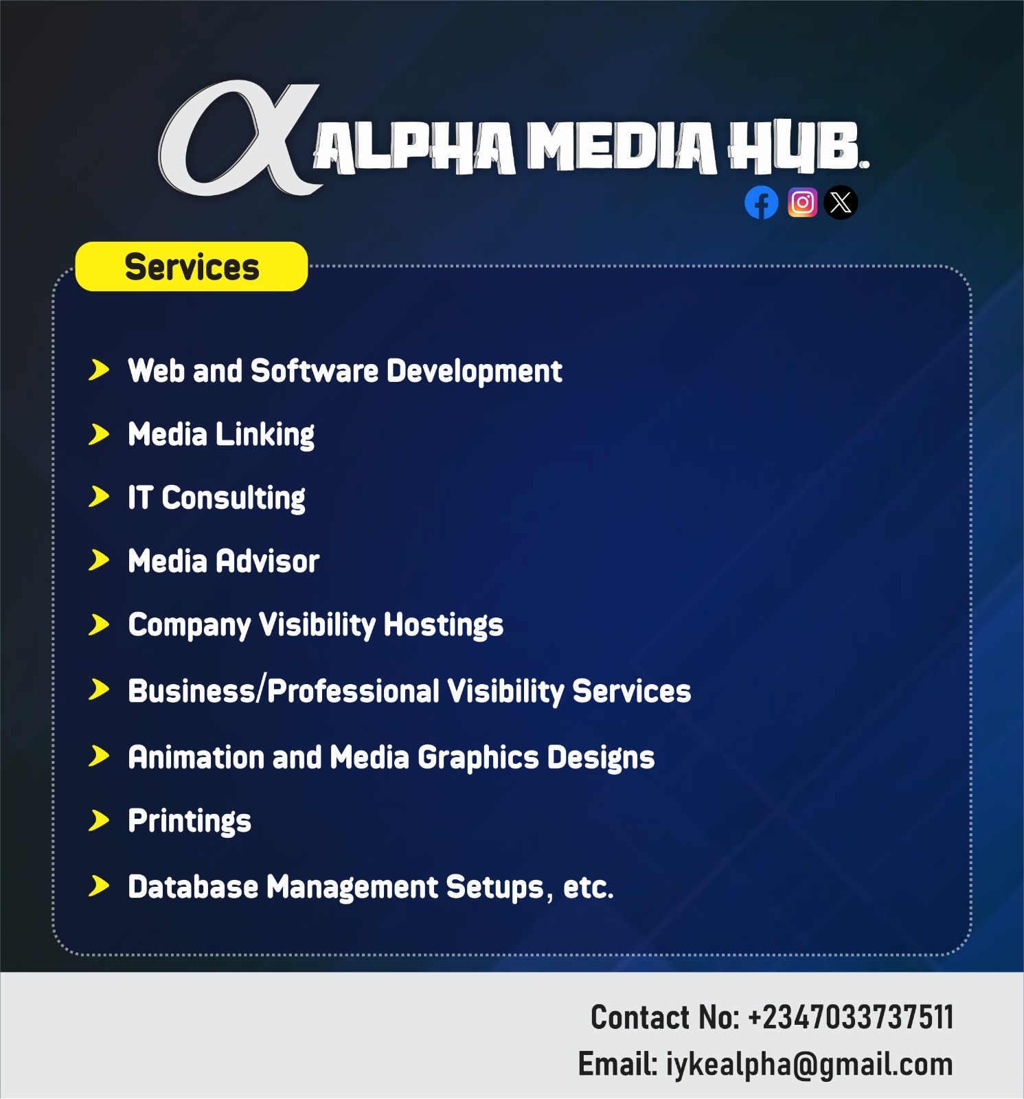 Alpha Media Hub