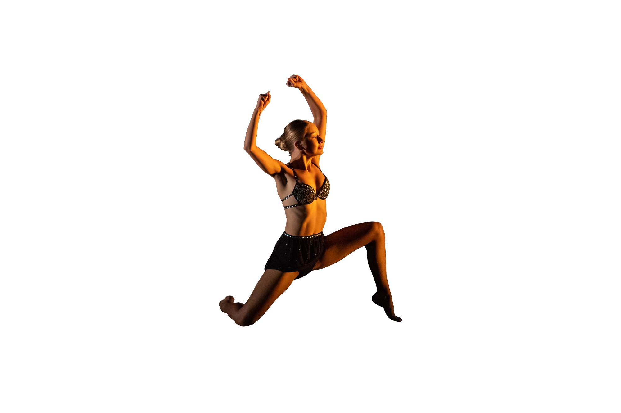 Lyrical Dancer performing on stage