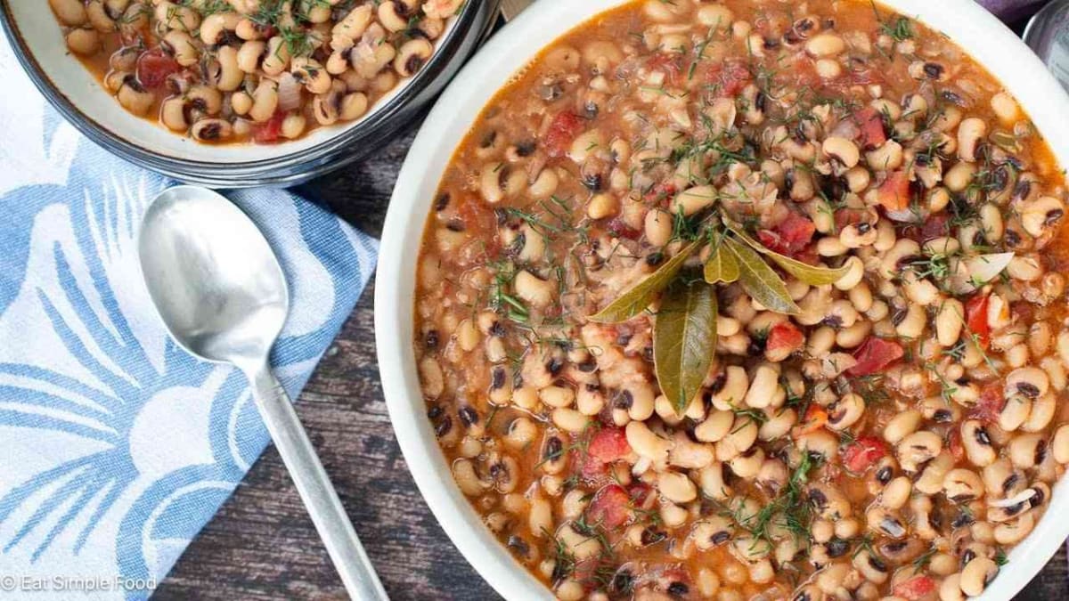 Vegan Black Eyed Peas Recipe