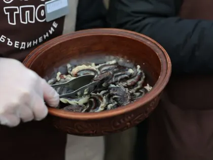 Больше 3 000 порций вареников раздали на фестивале в Старом Осколе