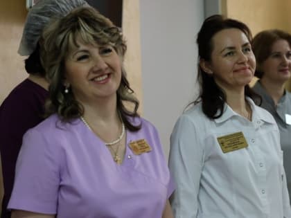 Владимир Жданов 1 января посетил перинатальный центр