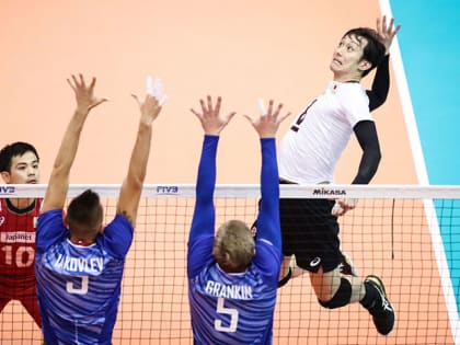 Российские волейболисты проиграли Японии на Кубке мира