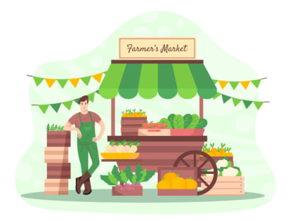 Адреса точек где можно бесплатно разместиться и реализовывать продукцию, выращенную старооскольцами на личных приусадебных участках