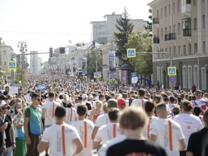 8,6 тыс. гостей и жителей Белгородчины присоединились к полумарафону в столице региона