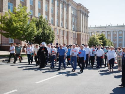 В Белгороде прошли траурные мероприятия ко Дню памяти и скорби