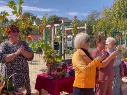 В Белгороде на улице Дальней Садовой прошёл праздник микрорайона, посвященный сбору нового урожая
