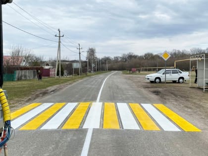 В шести муниципалитетах Белгородчины приступили к нанесению дорожной разметки