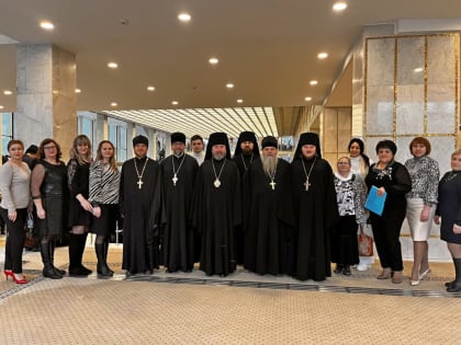 Епископ Софроний и делегация епархии приняли участие в пленарном заседании Международных Рождественских образовательных чтений