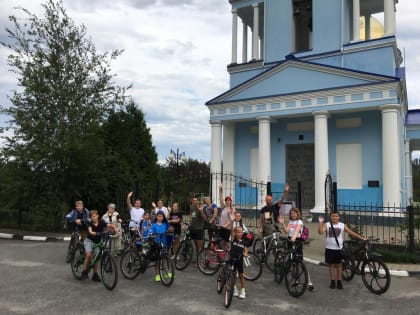 В Волоконовском благочинии состоялся православный велопробег, приуроченный дню Крещения Руси