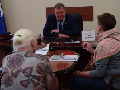 Депутат Белгородской облдумы Иван Конев провёл приём граждан