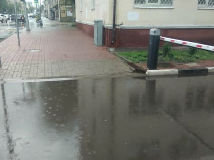 Столица Белгородчины пострадала от стихии