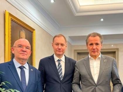 Вячеслав Гладков провёл рабочее совещание в федеральном Казначействе РФ