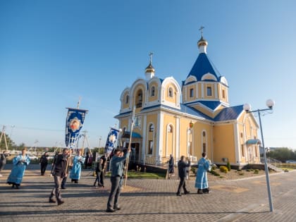 В Белгородском районе в храме Песчанской иконы Божией матери начались службы