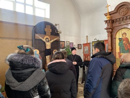 Учащиеся МБОУ «Щербаковская СОШ» посетили храм Вознесения Господня
