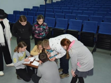 Юные жители села Сергиевка приняли участие в квесте «Потерянные письма зимы»
