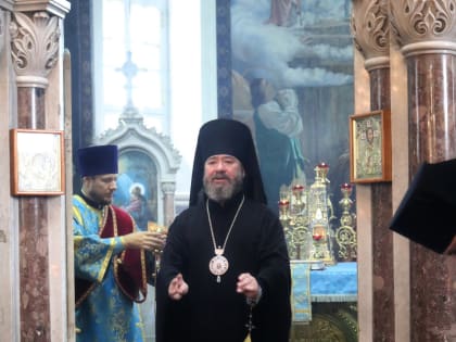 Всенощное бдение в канун дня празднования Тихвинской иконы Божией Матери