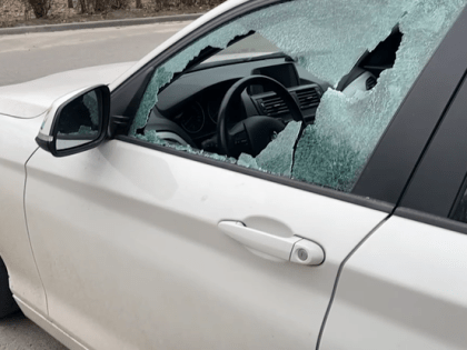 Съёмочная группа «Белгород-медиа» — на месте одного из прилётов после утреннего обстрела Белгорода