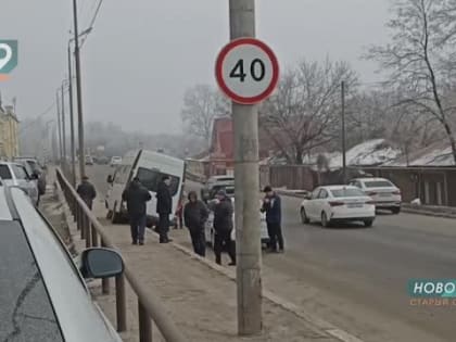 Авария с участием маршрутки произошла сегодня в Старом Осколе
