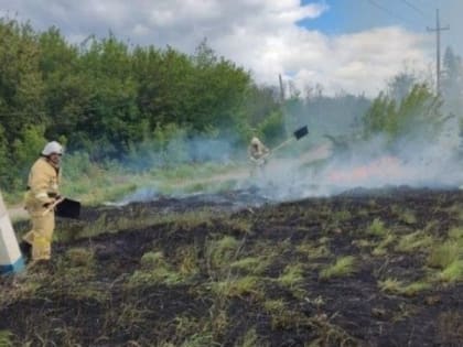 Пожарные Белгородской области ликвидировали 10 пожаров за прошедшие сутки