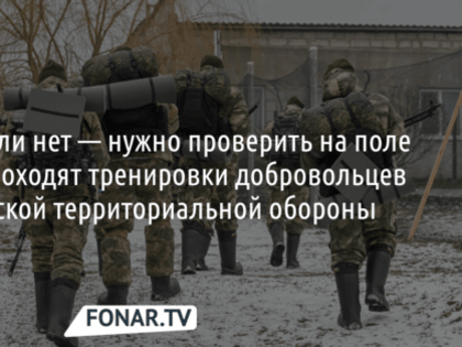 Белгородская тероборона задерживала журналистов иностранных изданий