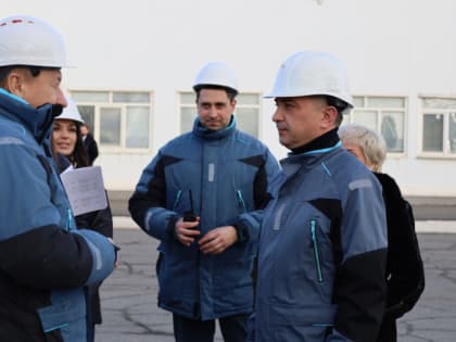 Сегодня Владимир Жданов посетил предприятие «Алтек»