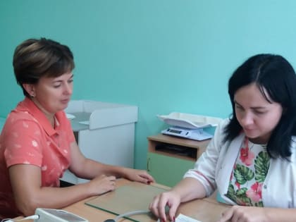 В селе Поповка прошел выезд специалистов «Мобильной школы здоровья».