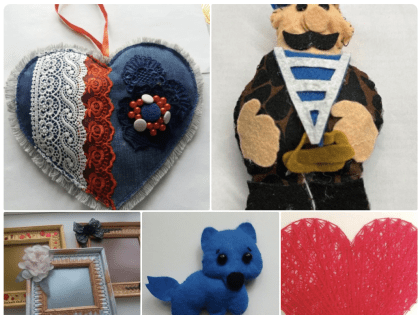 Обучающиеся творческого объединения "Юный портной" мастерили на свободную тему