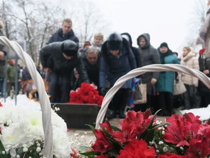 Губкин отметил 80-ю годовщину освобождения от немецко-фашистских захватчиков