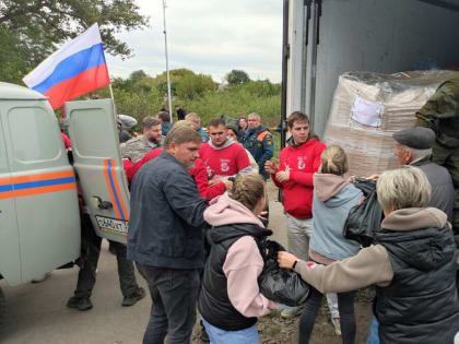 Волонтёрами движения «Православные добровольцы» были доставлены 10 тонн гуманитарной помощи в пункт пропуска Логачевка Валуйского городского округа