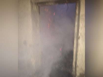 Пожар случился на сельхозпредприятии в Губкинском округе