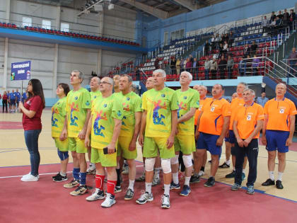 Команда ветеранов Белгородского района – победитель областных соревнований по волейболу