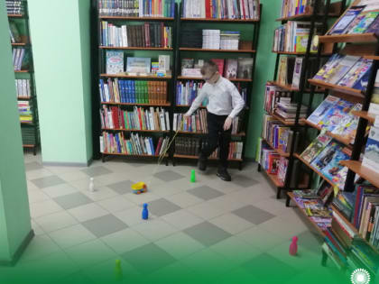 В городской детской модельной библиотеке №4 прошла праздничная конкурсно-игровая программа «Будем Родину любить, будем Родине служить»